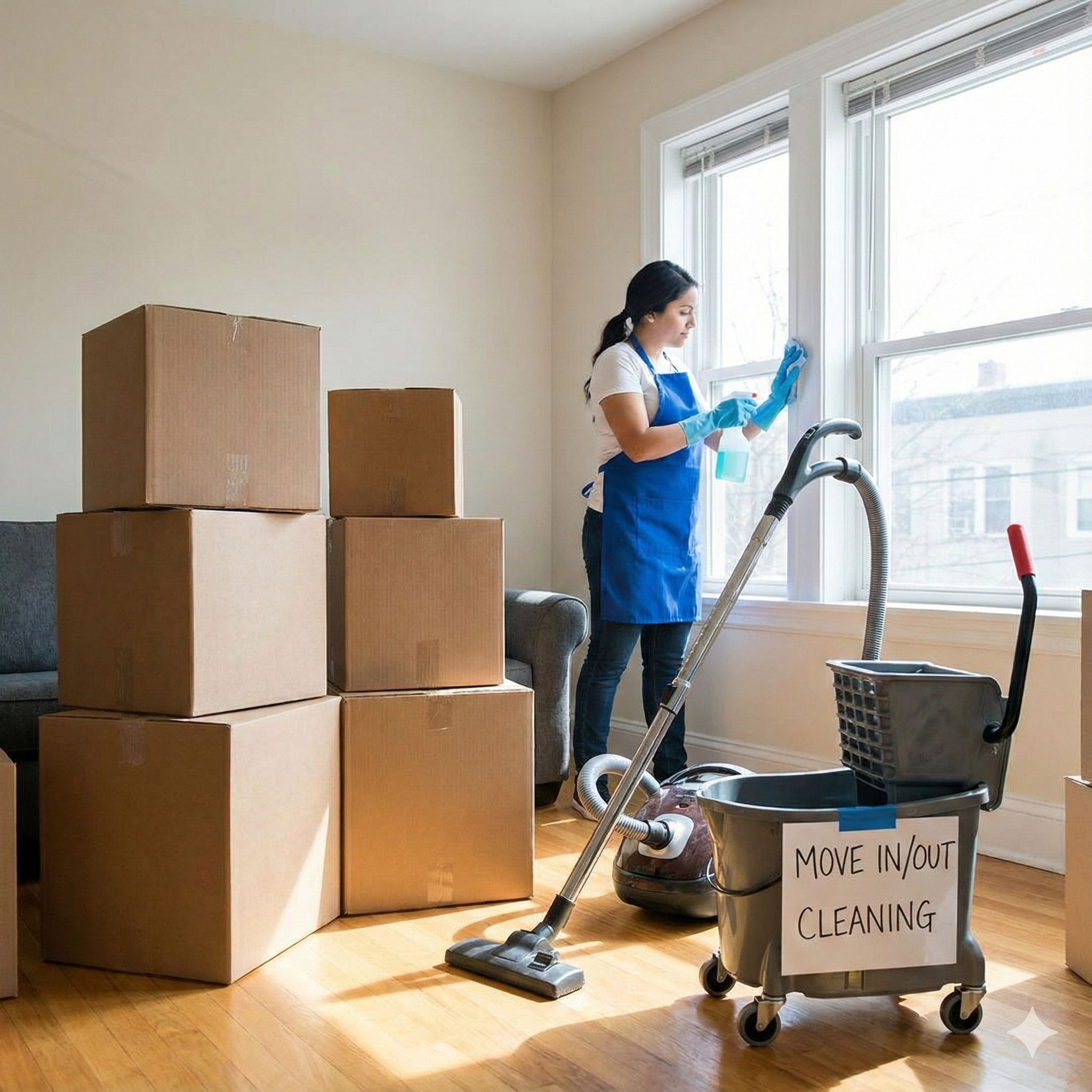 Move in and move out cleaning service in Miami